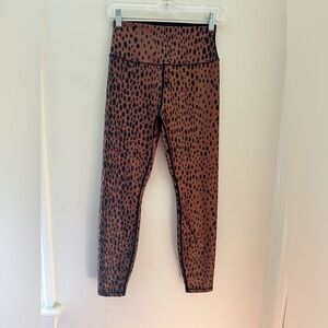 Good American Core Power Leopard Spot Leggings